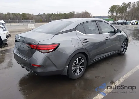 2022 Nissan Sentra Sv Xtronic Cvt z USA, uszkodzony, nr VIN 3N1AB8CV1NY291404